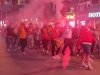 Galatasaray taraftarları şampiyonluğu kutladı