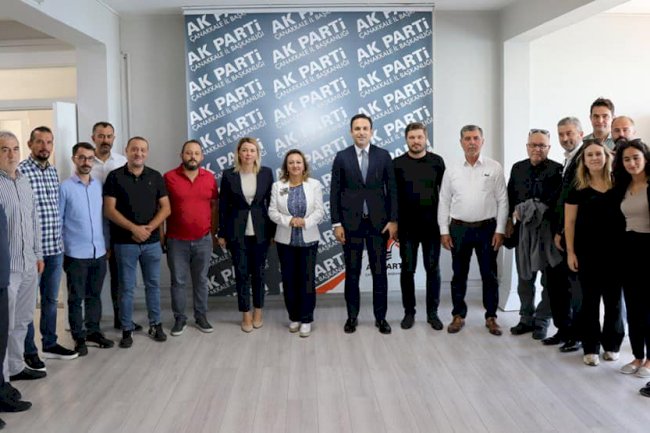 Yavuz’dan AK Parti’ye ziyaret 