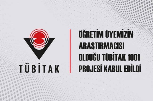 Projeye TÜBİTAK desteği 