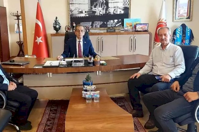 Başkan Önder misafirlerini ağırladı 