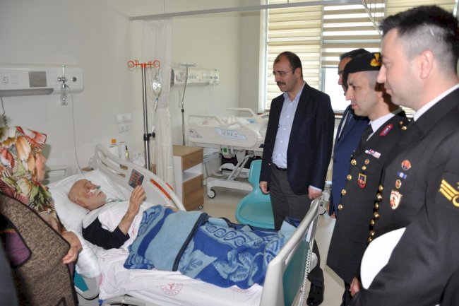 Kaymakam Dolu’dan Hasta Ziyareti