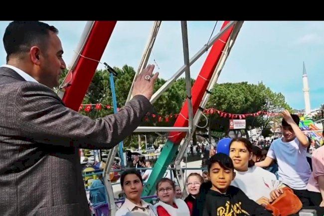 Biga’da Çocuk Şenliği İlgi Gördü