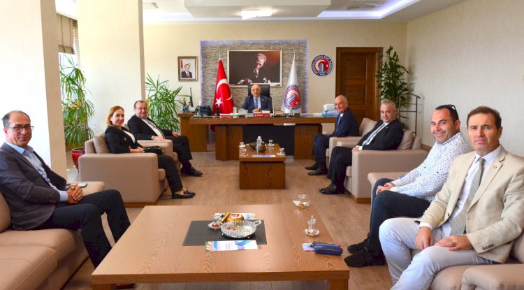 Biga TSO heyetinden Rektör Murat’a ziyaret