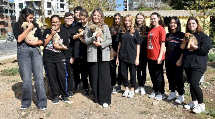 Öğrenciler can dostları unutmadı