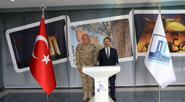 Tümgeneral Okyar’dan Vali Aktaş’a ziyaret