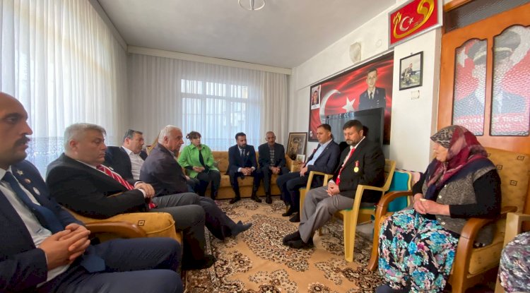 ÇAN’DA ŞEHİT AİLESİNE DESTEK 