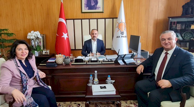 GEYİKLİ YATIRIMLARI ANKARA’DA GÖRÜŞÜLDÜ TURAN; “HER FIRSATTA HEMŞEHRİLERİMİZLE BİR ARADAYIZ”