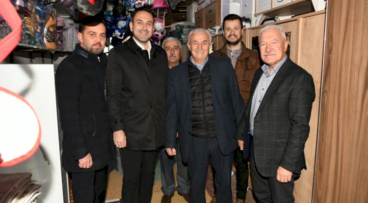 Lapseki’de AK Parti’ye yoğun sevgi seli…