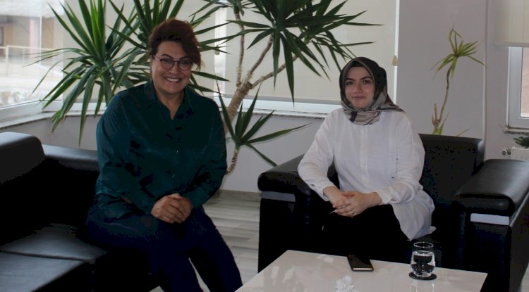 Kadın girişimcilerle görüştü