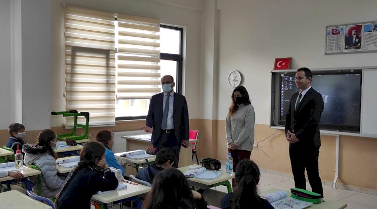 Kaymakam Abacı’dan okul incelemesi