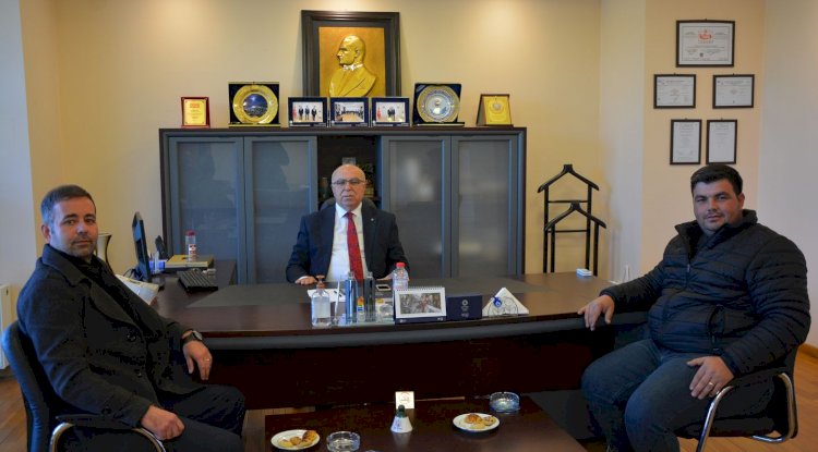 Başkan Deniz muhtarları ağırladı
