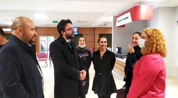 Baştürk’ten hastane incelemesi