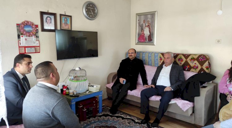 Kaymakam Abacı’dan geçmiş olsun ziyareti