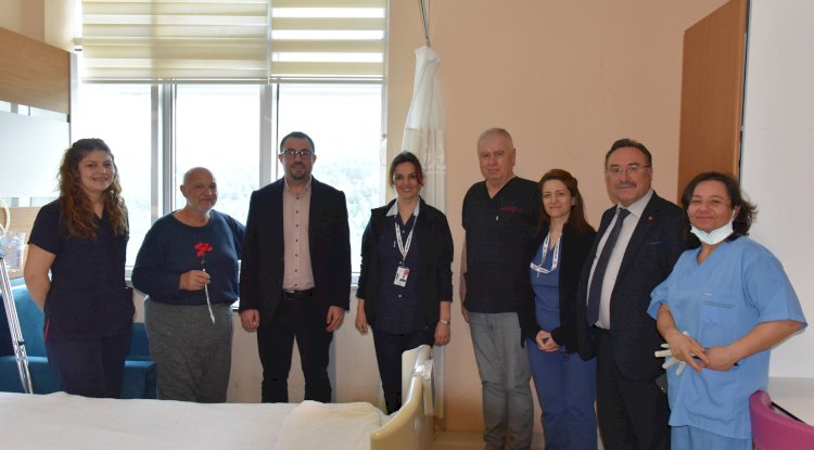 Yaşlılara saygı haftasında anlamlı ziyaret