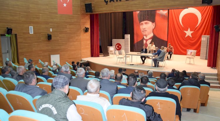 Çan’da Köylere Hizmet Götürme Birliği Seçimi Yapıldı