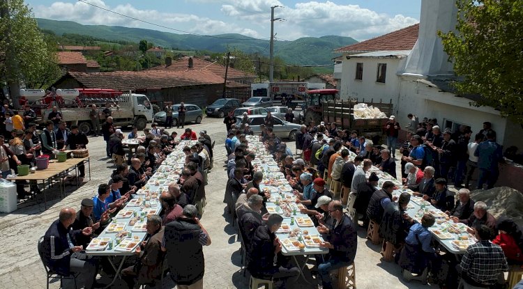 Taban Köyünde Geleneksel Köy Hayırı Yapıldı