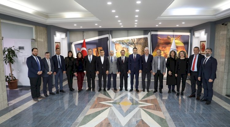 Vali İlhami Aktaş’ı Ankara Güzel Sanatlar Üniversitesi Heyeti Ziyaret Etti 