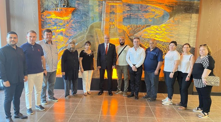 Gülşen Uz hayırlı olsun ziyaretinde bulundu