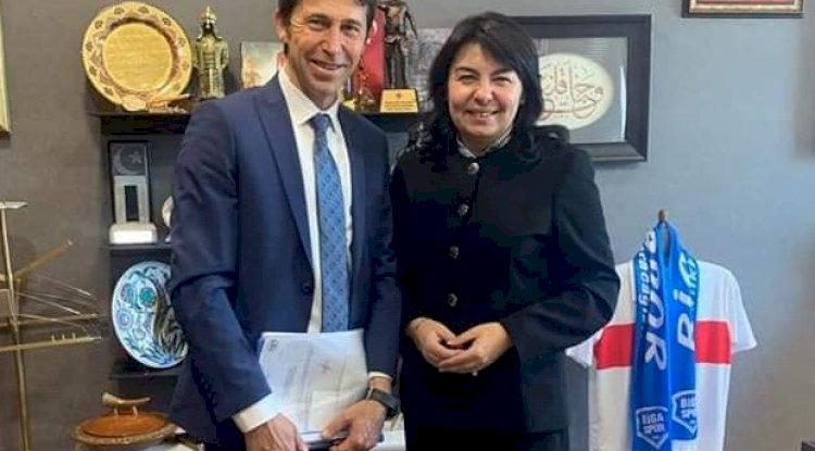 Başkan Taşkın’dan İskenderoğlu’na tebrik