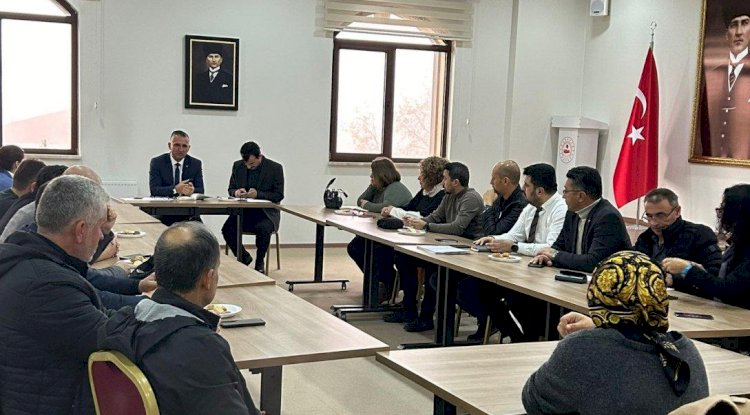 İlçe Müdürler Kurulu Toplantısı Yapıldı