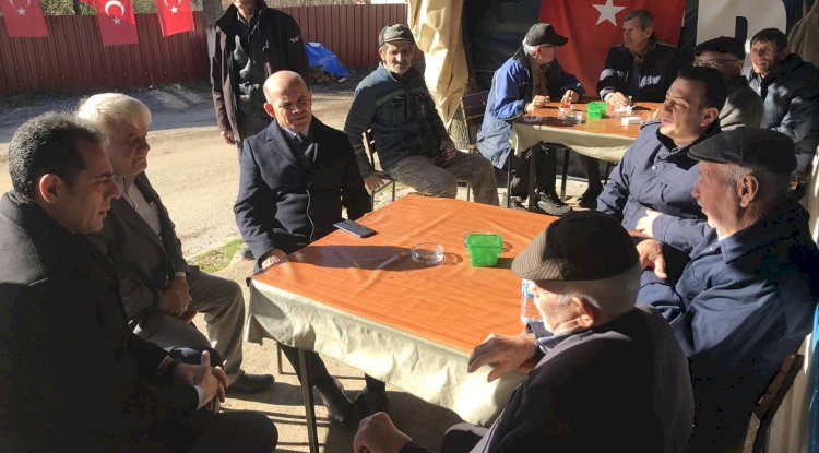 Köyleri dolaşıp talepleri dinliyor