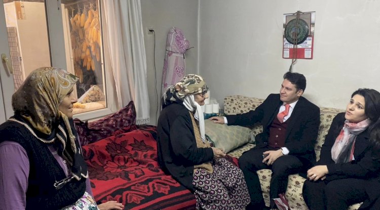 Kaymakam Göktaş’tan ev ziyaretleri