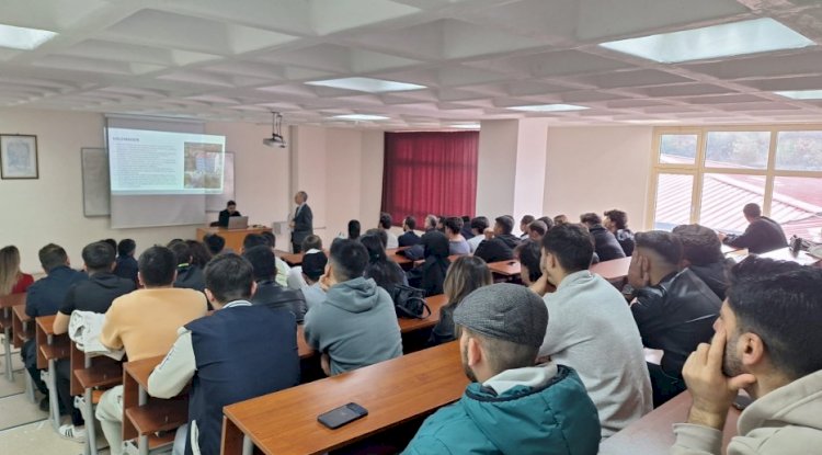 Çan MYO’da öğrencilere seminer