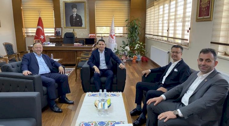 Ak Parti İl Genel Meclis Üyelerinden Kaymakam Göktaş’a Ziyaret