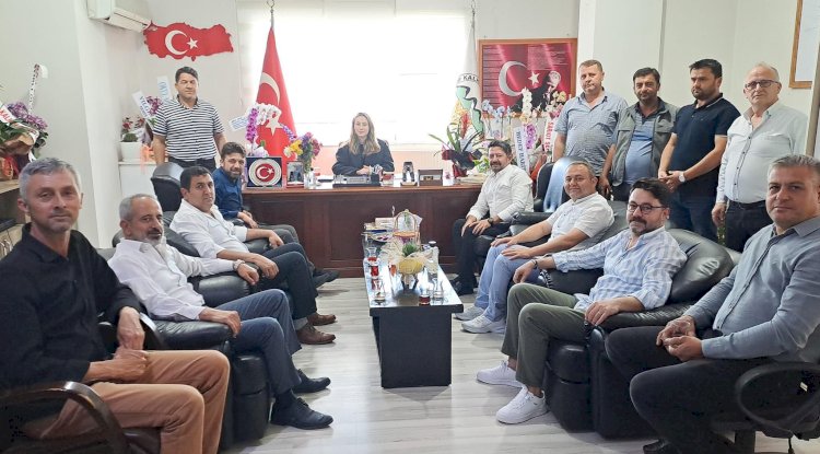 Başkan Erdem’den Başkan Çelik'e Ziyaret