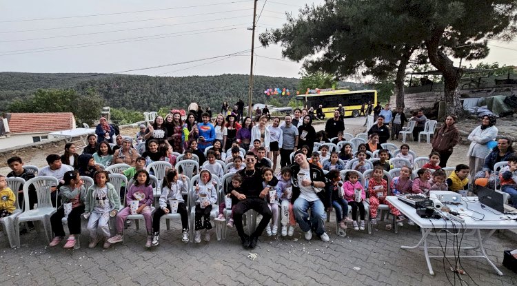 Çocuklar unutulmaz bir gün yaşadı