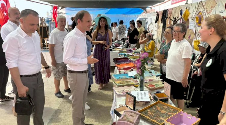 Eserler beğeniye sunuldu