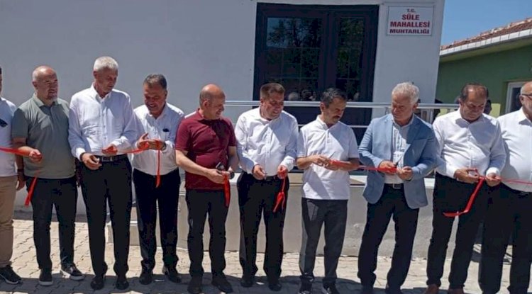 Çan2 Termik’in desteği ile Süle Mahallesi Sosyal Yaşam ve Kültür Merkezi açıldı
