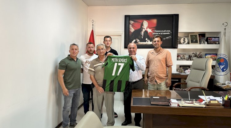Çardakspor Yönetiminden Başkan Semerci’ye ziyaret