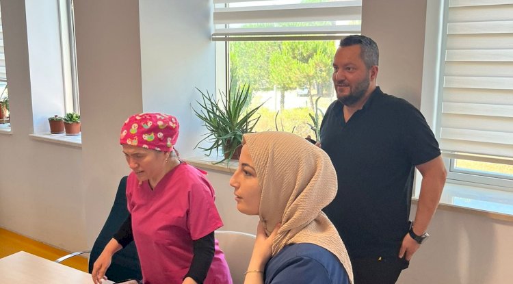 Hastanede başarılı tatbikat