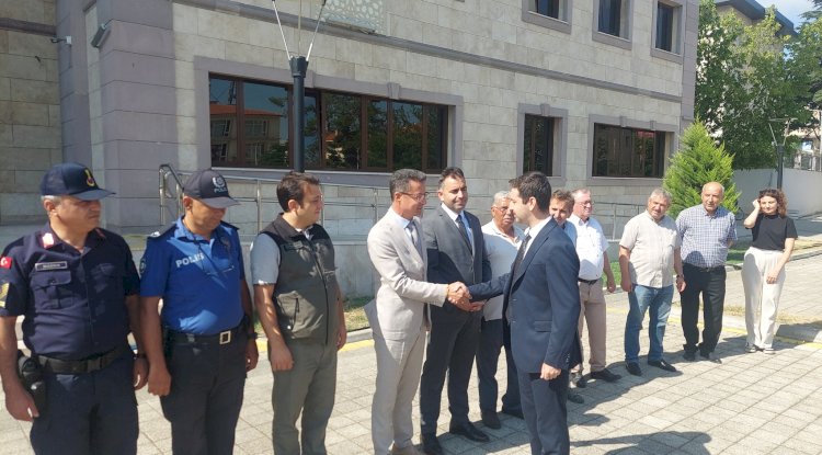 Yeni Kaymakam Mehmet Can İrdelp, Törenle Karşılandı