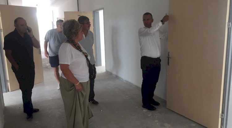 Kalkım İlkokulu-Ortaokulu İnşaatı Ziyaret Edildi