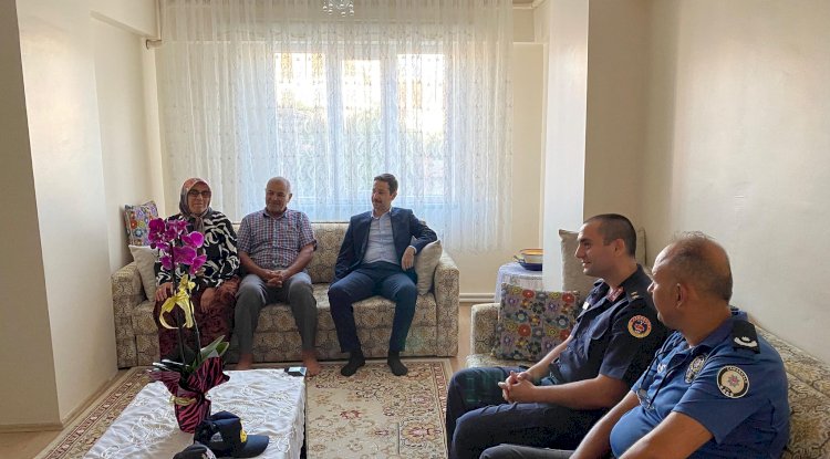 Kaymakam İrdelp’ten Şehit Ailesine Ziyaret