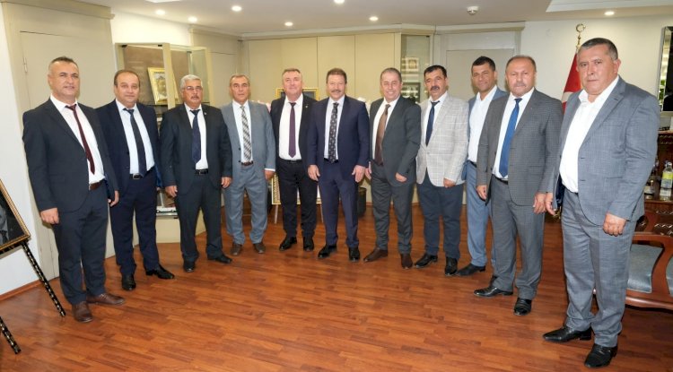 Başkanlardan hayırlı olsun ziyareti