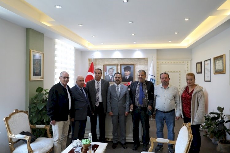 Misafirlerini ağırladı 