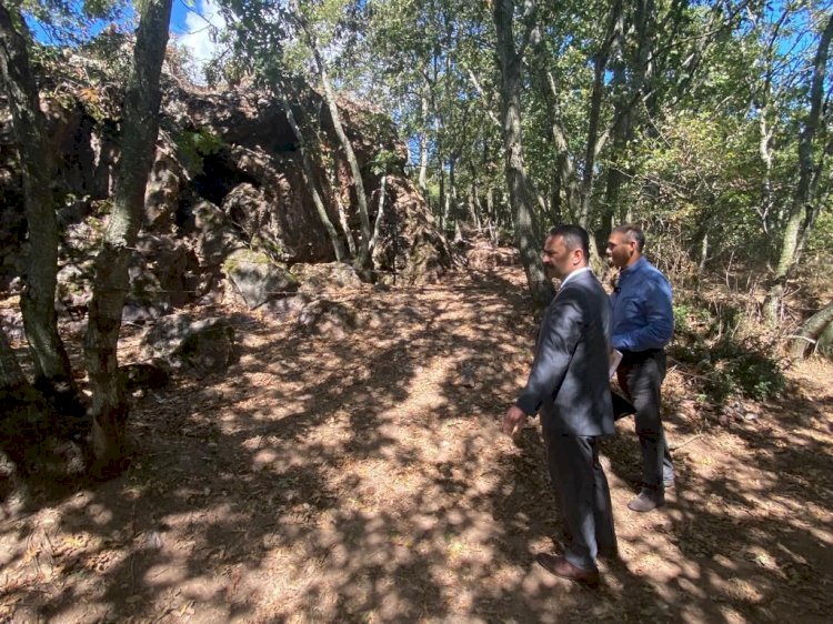 İnkaya Mağarası kazı çalışmalarını inceledi
