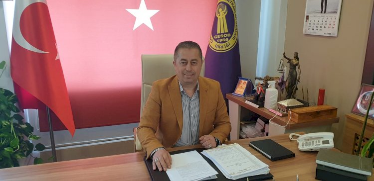 Özcan; “Esnaf ve sanatkarlarımıza hayırlı olsun” (12.10.2022)