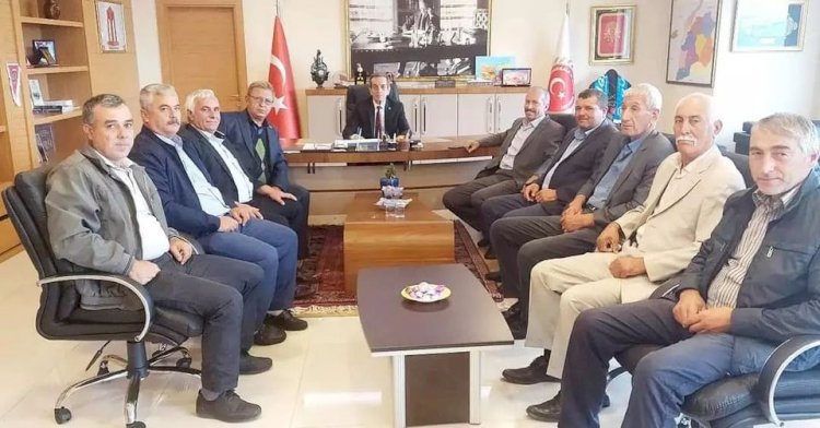 Başkan Önder muhtarları ağırladı 