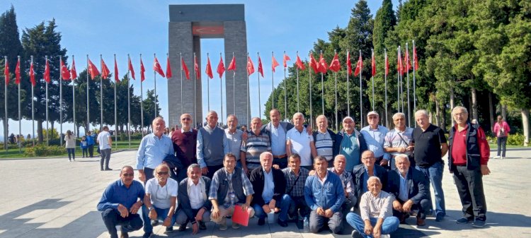 ÇANAKKALE’DE BULUŞTULAR, HASRET GİDERDİLER