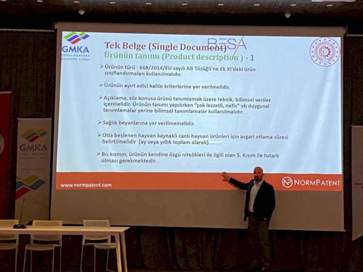 Coğrafi İşaret Eğitimi düzenlendi