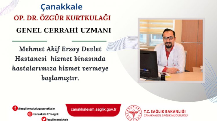 Devlet Hastanesi’nde göreve başladı 