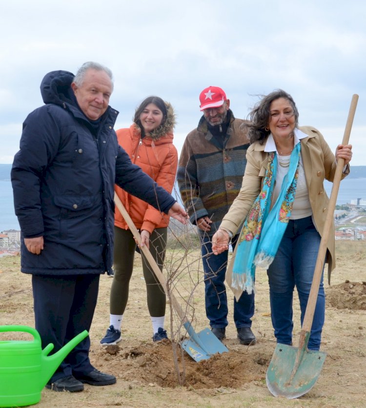 Fidanlar toprakla buluştu