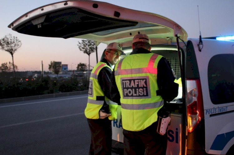 286 araç trafikten men edildi