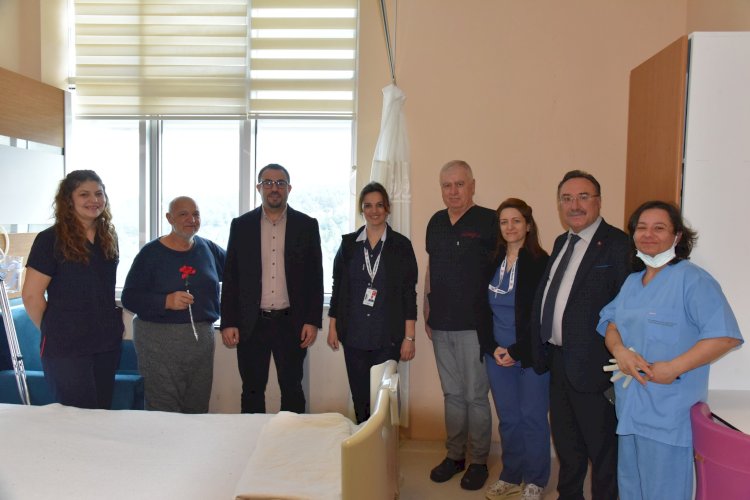 Yaşlılara saygı haftasında anlamlı ziyaret