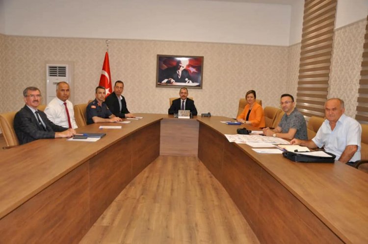 Biga’da Sınav Öncesi Tedbirler Görüşüldü