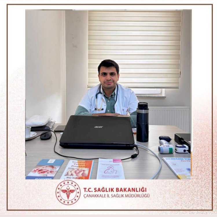 Eceabat devlet hastanesinde başhekim göreve başladı